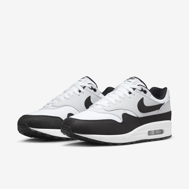 Nike Air Max 1, Blanco/Negro-Platino Puro, hi-res