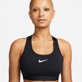 Nike Swoosh Medium Support, Negro, hi-res