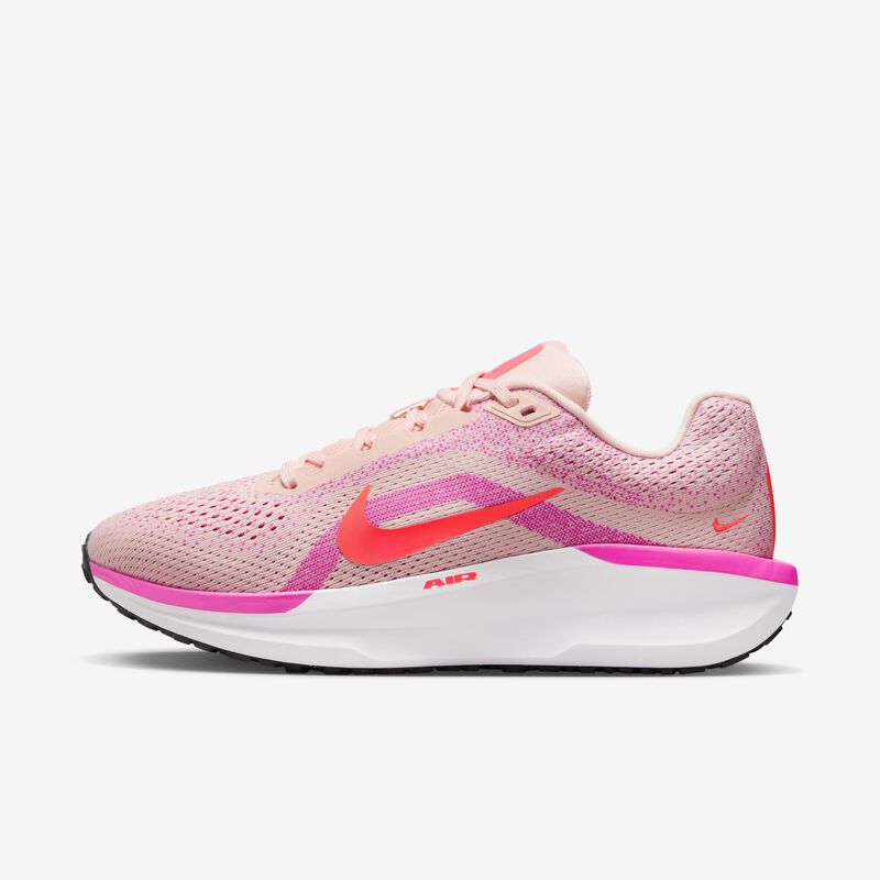 Nike Winflo 11, Coral lavado/Rosa fuego/Blanco/Carmesí brillante, hi-res