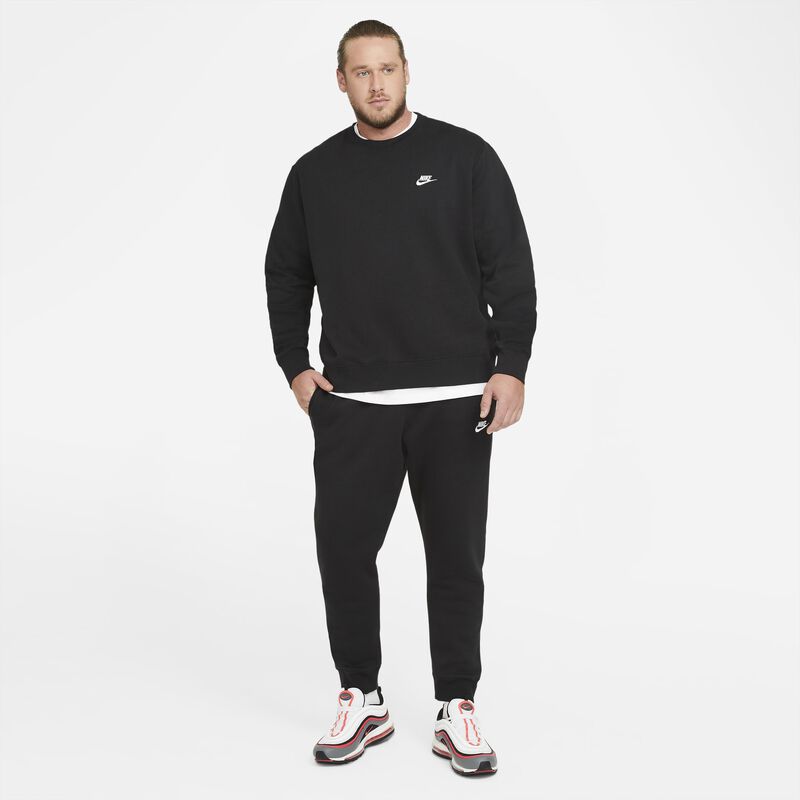 Nike Sportswear Club Fleece, Negro/Blanco, hi-res