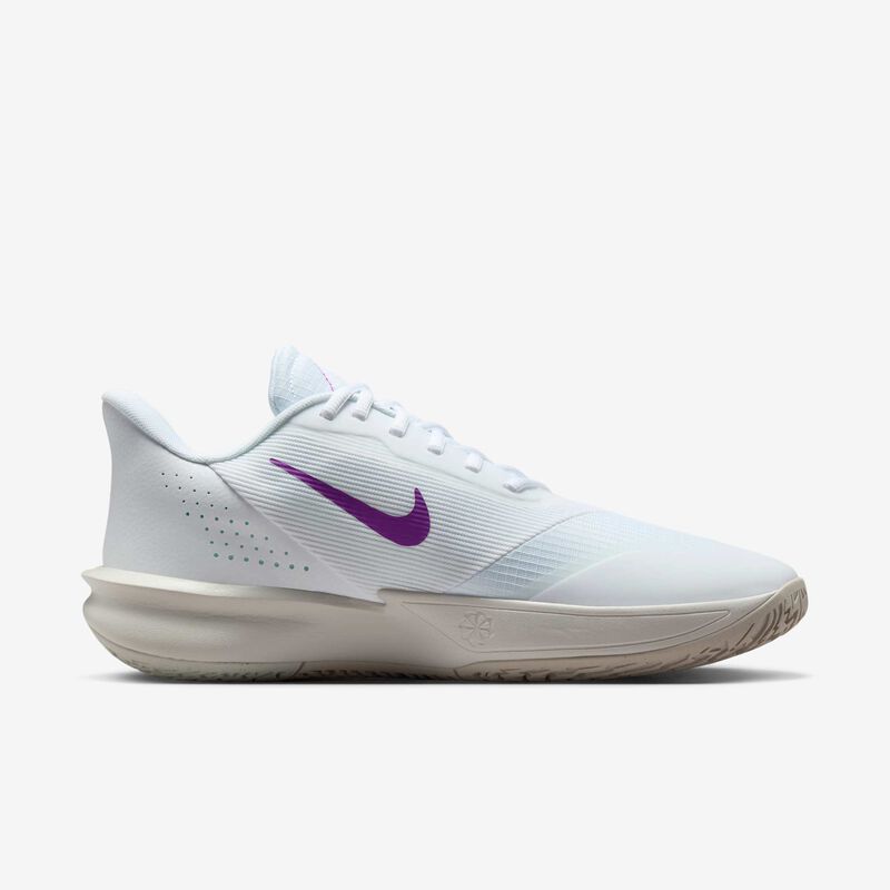 Nike Precision 7, Blanco/Marrón madera de oregano claro/Phantom/Morado intenso, hi-res