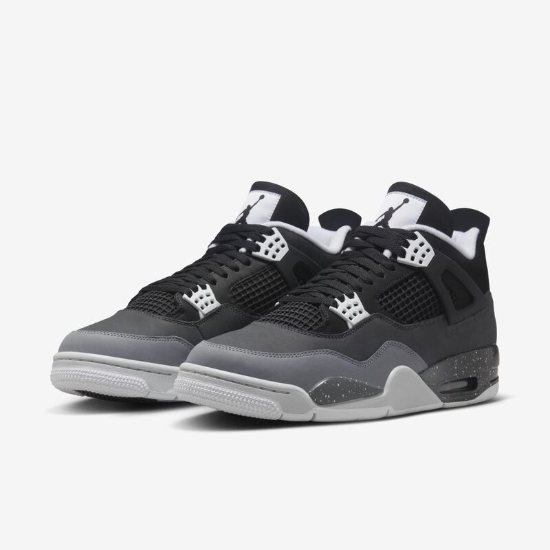 Air Jordan 4 Retro, Negro/Antracita/Negro/Blanco, hi-res