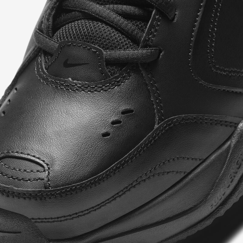Nike Air Monarch IV, Negro/Negro, hi-res