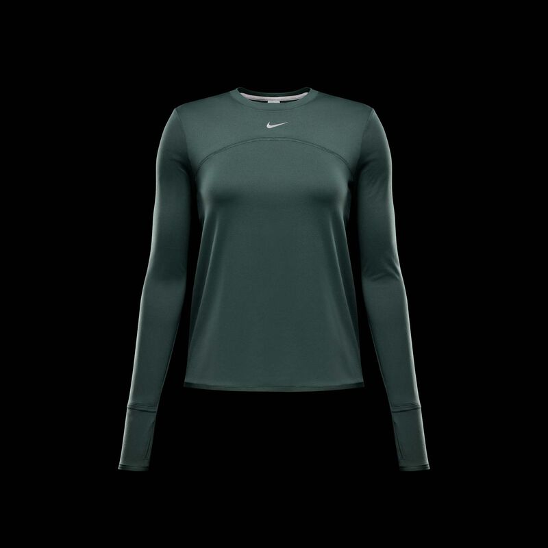 Nike Dri-FIT Swift Element UV, Verde Vintage/Plata Reflectante, hi-res