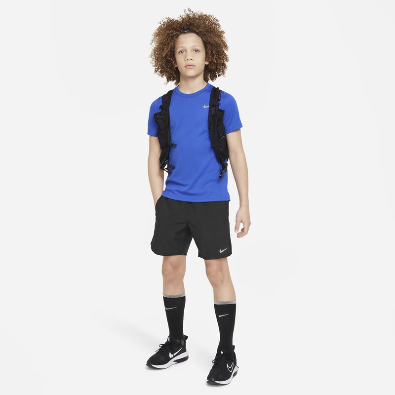 Nike Dri-FIT Challenger, Negro/Negro, hi-res