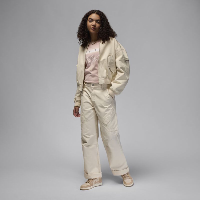 Jordan Flight Heritage, Oxford Rosa/Marrón Claro Leyenda, hi-res