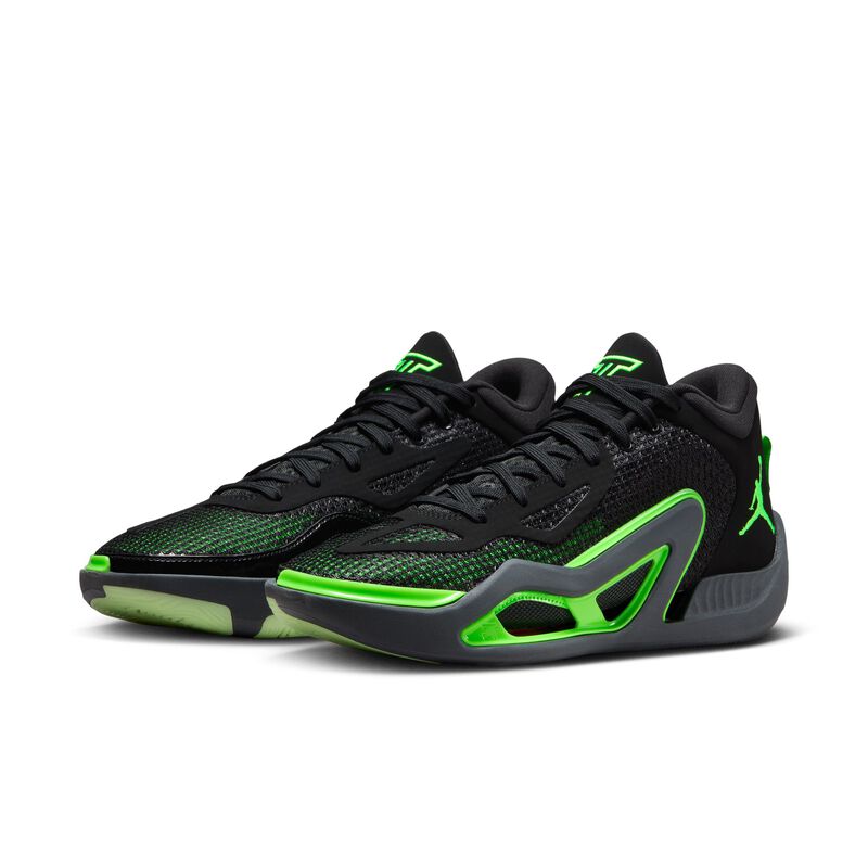 Tatum 1 "Home Team", Negro/Antracita/Verde strike, hi-res