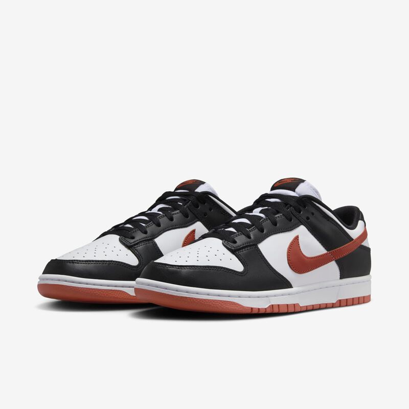 Nike Dunk Low Retro, Blanco/Negro/Rojo Dragón, hi-res