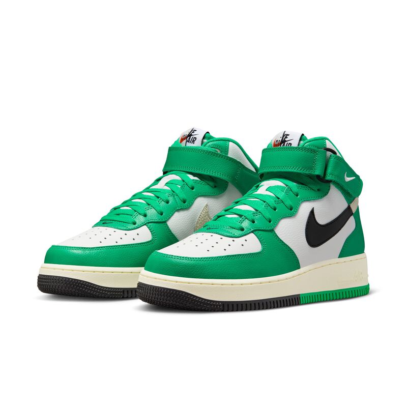 Nike Air Force 1 Mid '07 LV8, Blanco cumbre/Verde estadio/Leche de coco/Negro, hi-res