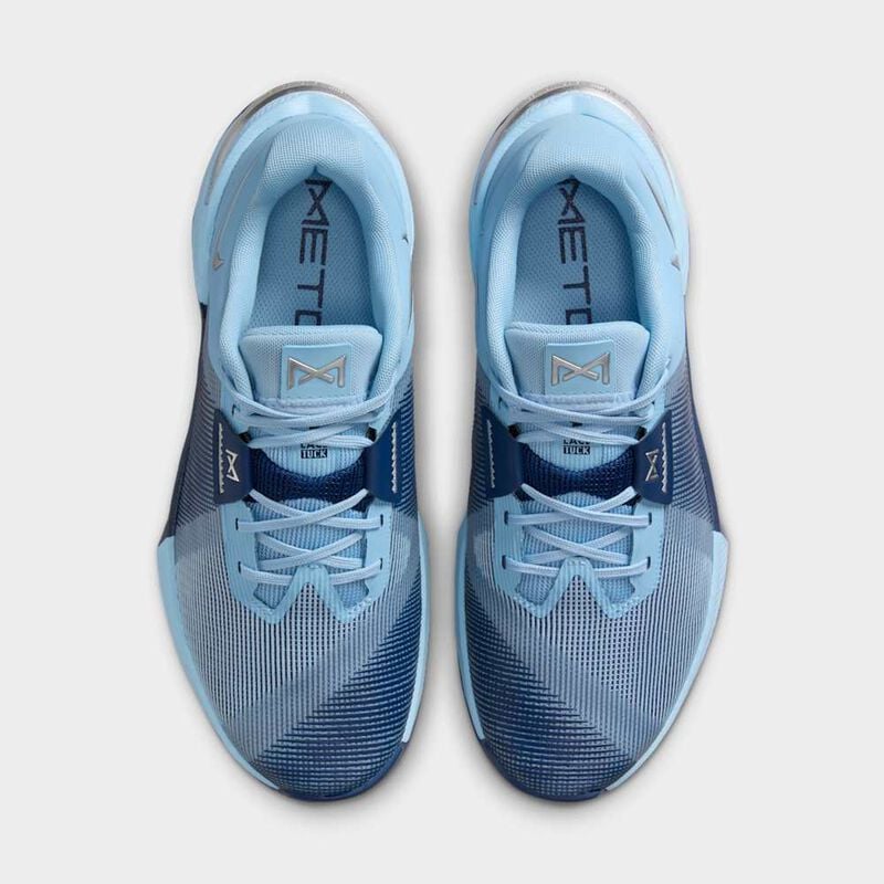 Nike Metcon 10, Azul psíquico/Azul vacío/Plata metalizado, hi-res