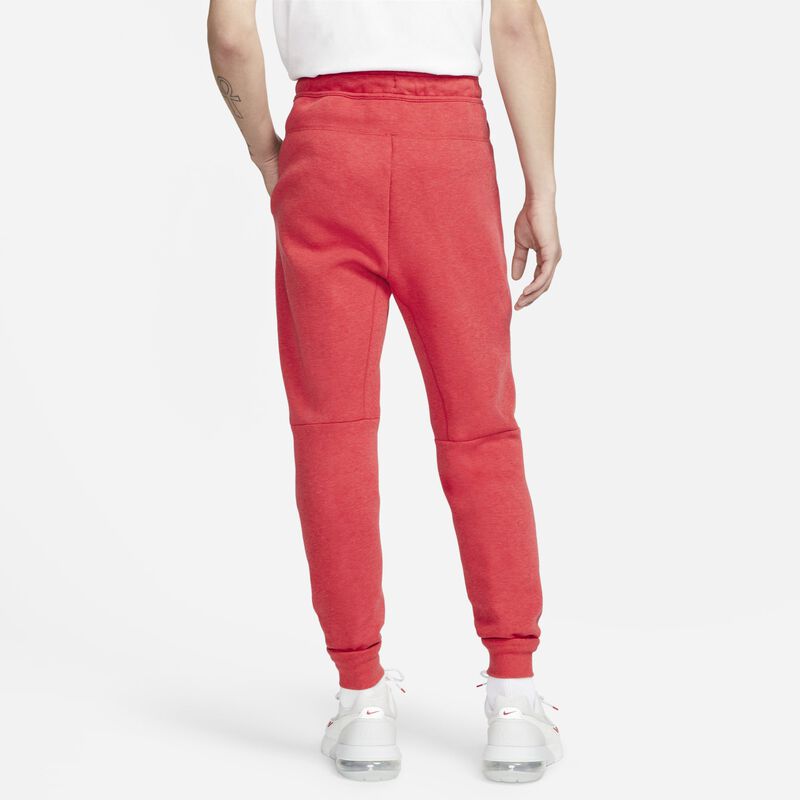 Nike Sportswear Tech Fleece, Rojo universitario claro jaspeado/Negro, hi-res