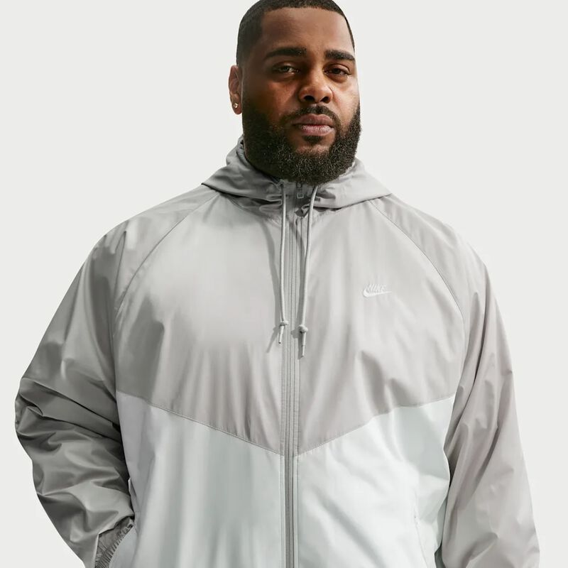Casaca Nike  Windrunner, Gris, hi-res