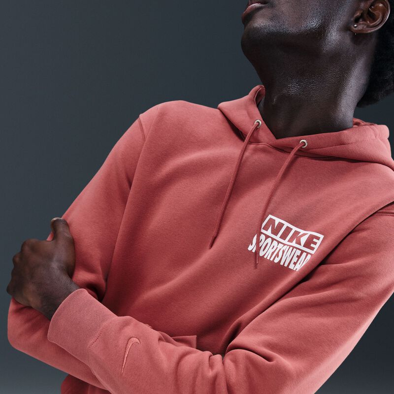 Nike Club, Óxido De Cañón/Blanco/Óxido De Cañón, hi-res