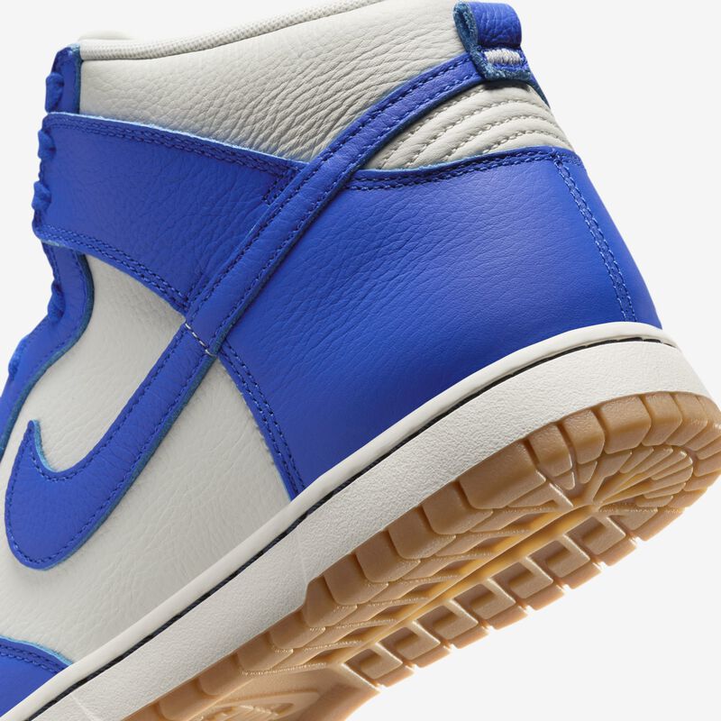 Nike Dunk High Retro SE, Fantasma/Marfil pálido/Amarillo goma/Azul carrera, hi-res