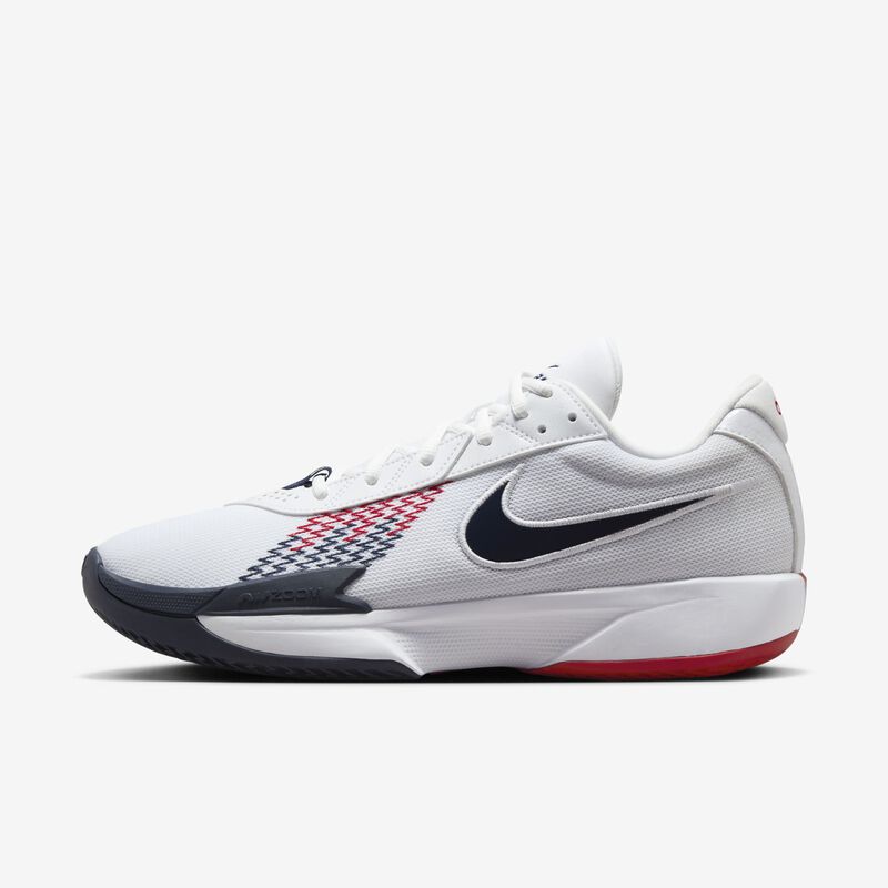 Nike GT Cut Academy USA, Blanco/Rojo Deportivo/Obsidiana, hi-res