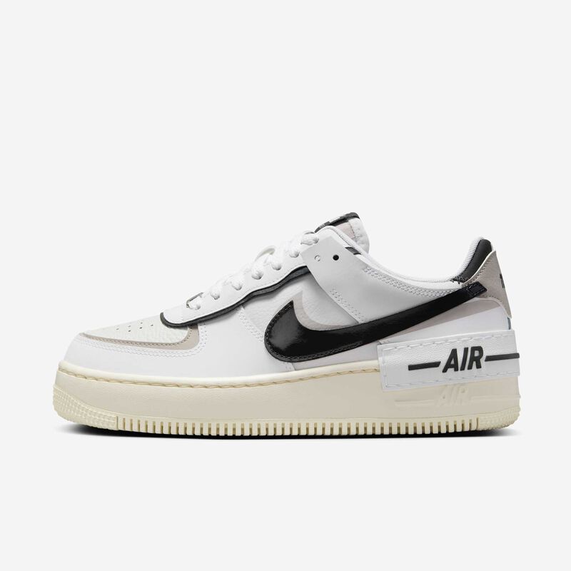 Nike Air Force 1 Shadow, Blanco/Gris Universitario/Tinte Platino/Sombrío Apagado, hi-res
