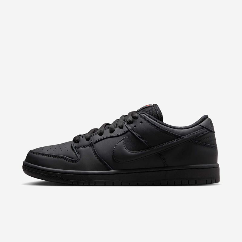 Nike SB Dunk Low Pro, Negro/Negro-Negro-Negro, hi-res