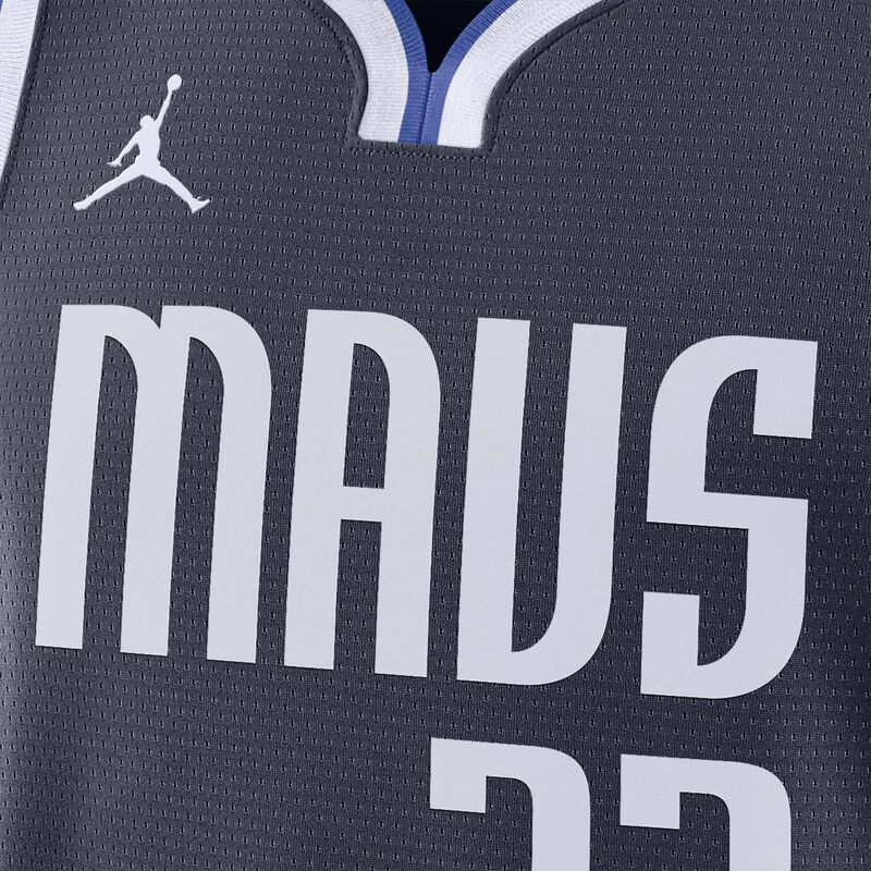 Dallas Mavericks Statement Edition, Azul Marino Universitario, hi-res