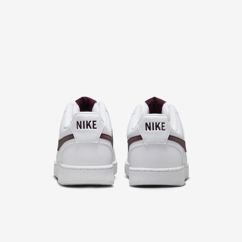 Nike Court Vision Low Next Nature, Blanco/Burdeos Enérgico, hi-res