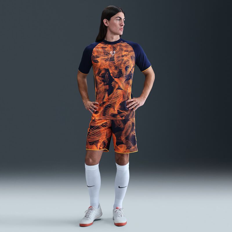 Nike Academy+, Vacío Azul/Láser Naranja/Blanco, hi-res