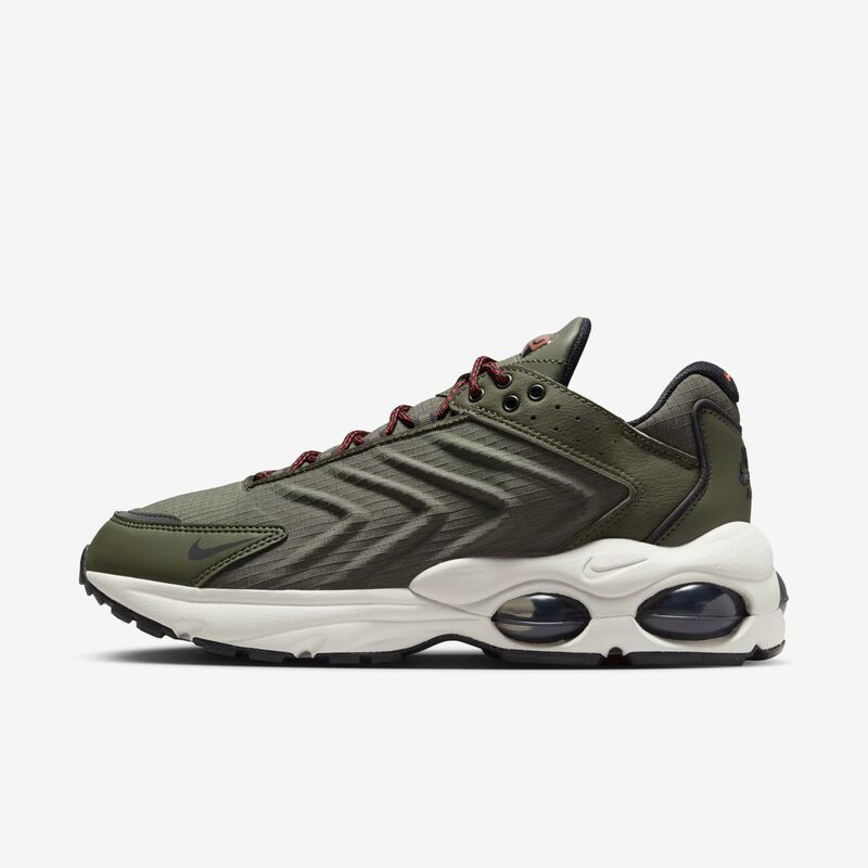 Nike Air Max TW, Caqui militar/Fantasma/Naranja fuerte/Negro, hi-res