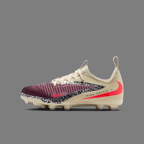 Nike United Jr. Phantom&nbsp;6 Low Academy, Burdeos en&eacute;rgico/F&oacute;sil/Rojo universitario, hi-res