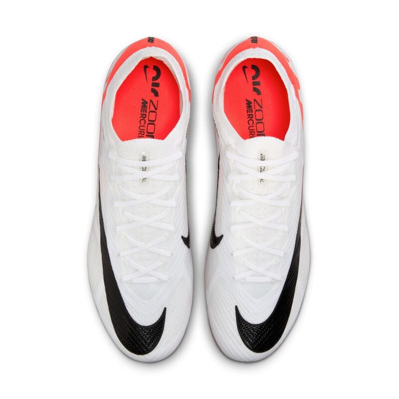 Nike Zoom Mercurial Vapor 15 Elite FG, Carmesí brillante/Negro/Blanco, hi-res