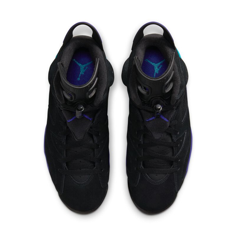 Air Jordan 6 Aqua, Negro/Tono aguamarina/Concordia brillante, hi-res