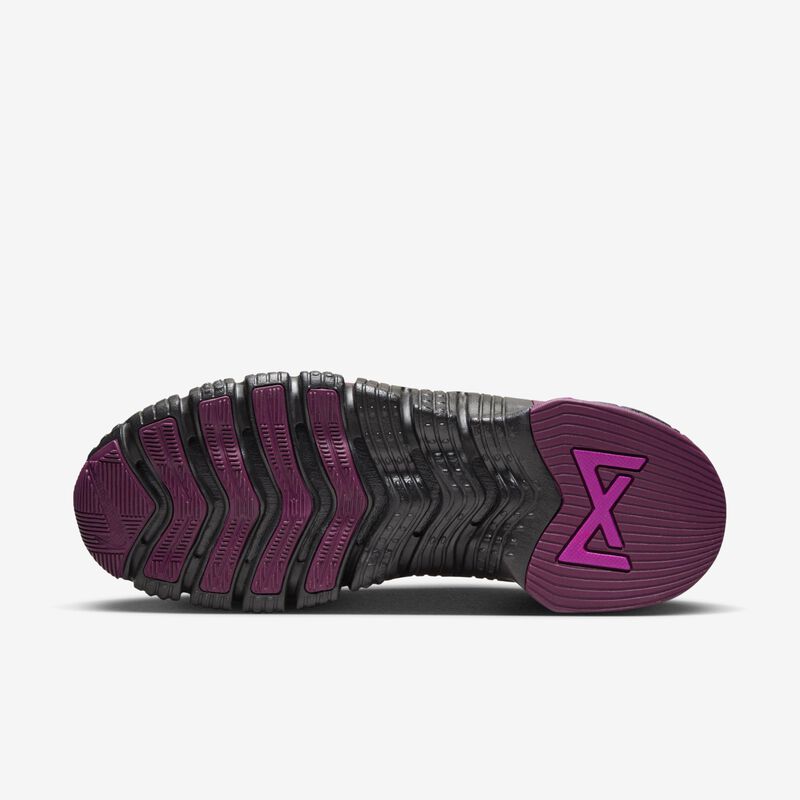 Nike Free Metcon 5, Burdeos/Negro/Voltio/Morado vivo, hi-res