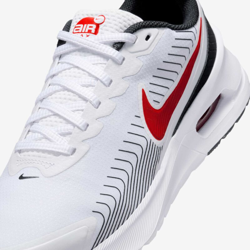 Nike Air Max Nuaxis, Blanco/Negro/Blanco/Rojo Universitario, hi-res