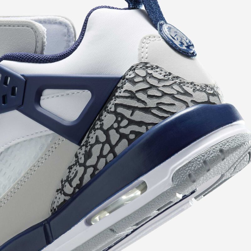 Jordan Spizike Low, Blanco/Gris Neutro/Antracita/Azul Marino Medianoche, hi-res