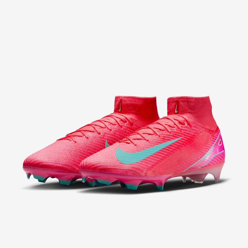 Nike Mercurial Superfly 10 Elite, Brasa Resplandor/Verde Aurora, hi-res