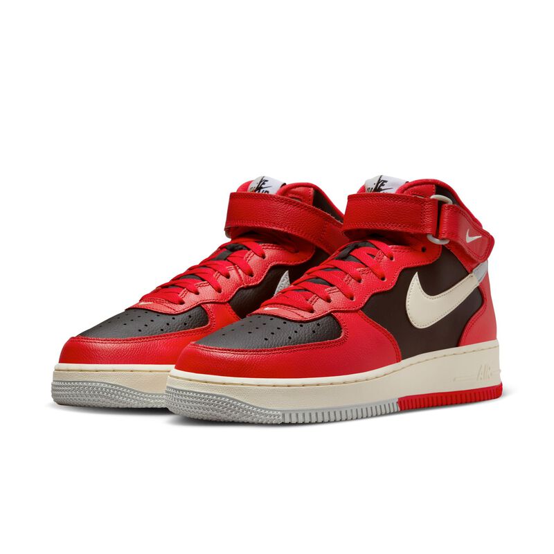 Nike Air Force 1 Mid '07 LV8, Negro/Leche de Coco-Plata Clara, hi-res
