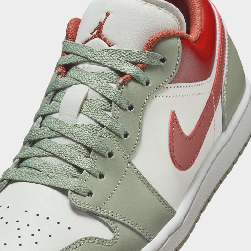 Air Jordan 1 Low, Vela/Jade Horizon-Pure Platinum-Blanco Apagado-Rojostone, hi-res