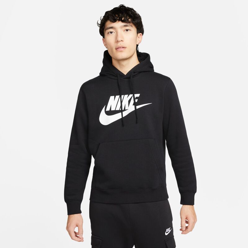 Nike Sportswear Club Fleece, Negro/Negro/Blanco, hi-res
