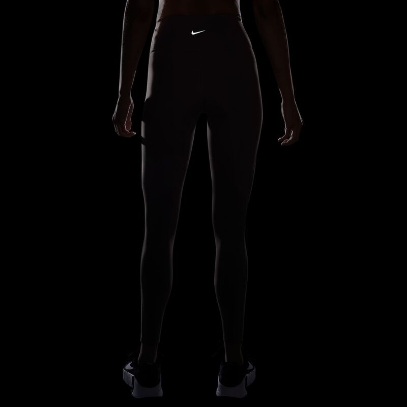 Nike One Seamless Front, Marrón Visón/Negro, hi-res