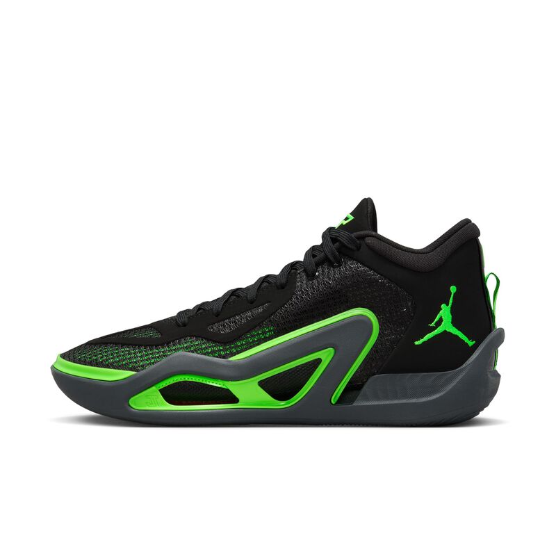 Tatum 1 "Home Team", Negro/Antracita/Verde strike, hi-res