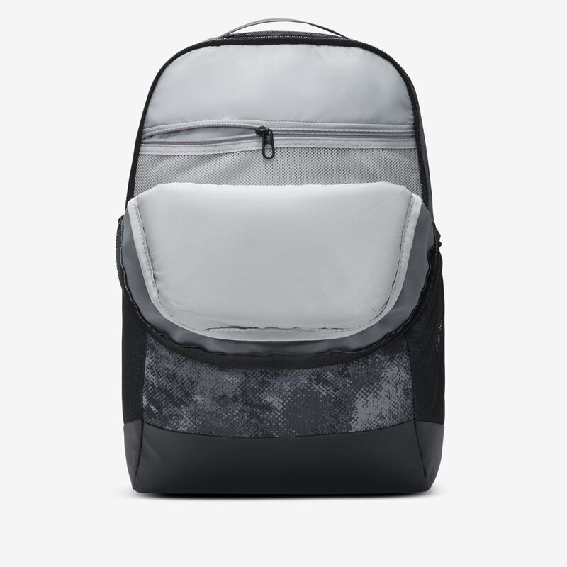 Nike Brasilia, Gris Hierro/Negro/Gris Humo Claro, hi-res