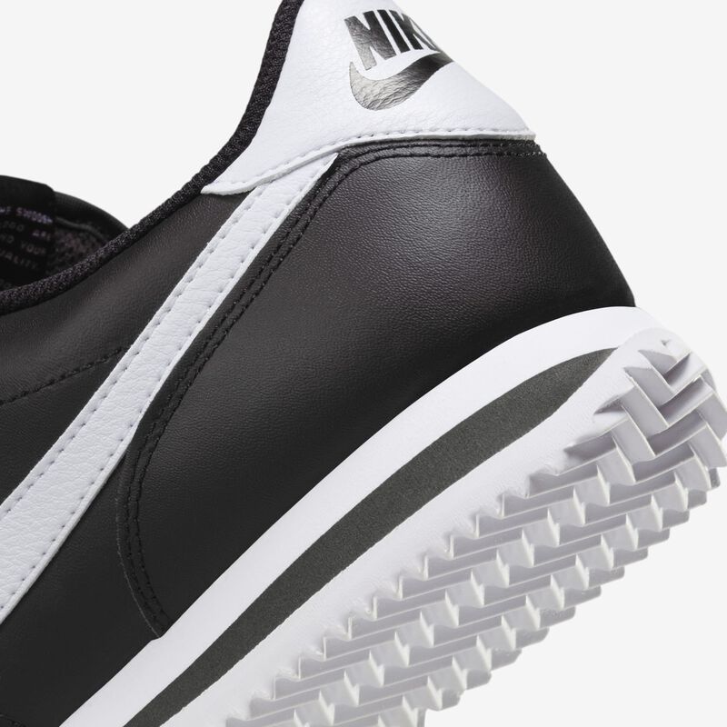 Nike Cortez Leather, Negro/Blanco, hi-res