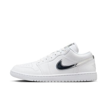 Air Jordan&nbsp;1 Low SE, Blanco/Blanco/Plata metalizado/Blanco, hi-res