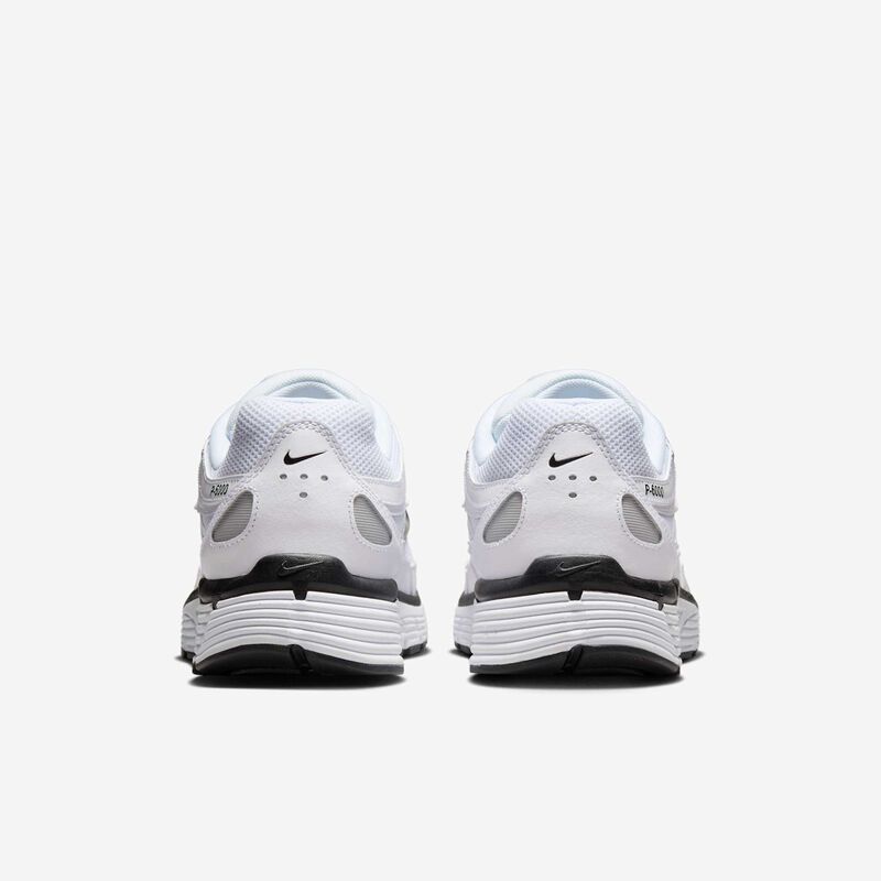 Nike P-6000, Blanco/Plata metalizado/Negro/Negro, hi-res