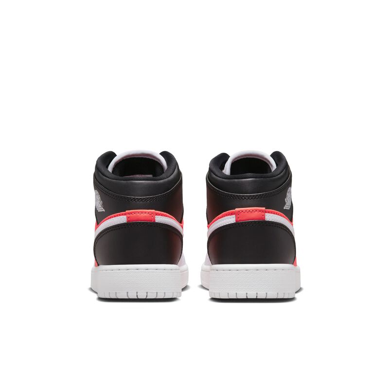 Air Jordan 1 Mid SE, Negro/Infrared 23/Blanco, hi-res