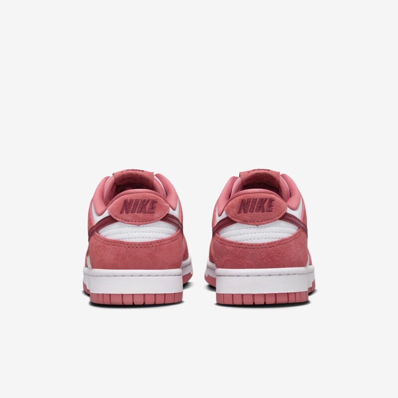 Nike Dunk Low, Blanco/Adobe/Rojo Dragón/Rojo del Equipo, hi-res
