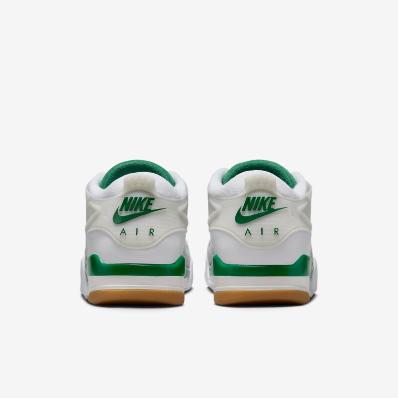 Air Jordan 4 RM, Blanco/Gris Neutro/Gris Lobo/Verde Pino, hi-res