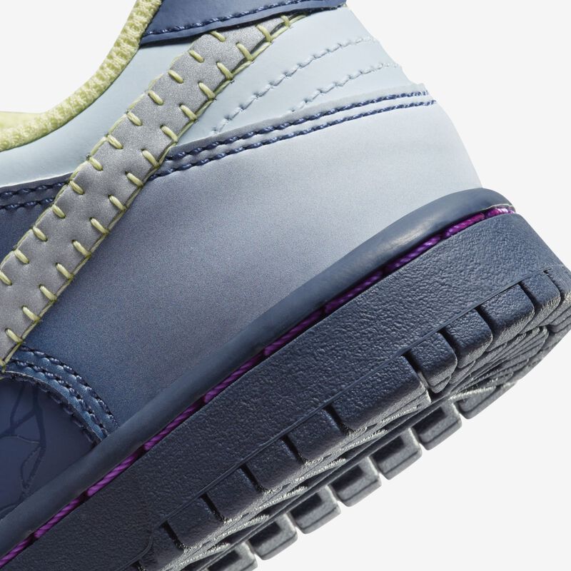 Nike Dunk Low, Azul difuso/Verde luminoso/Sueño fucsia/Tinte azul, hi-res