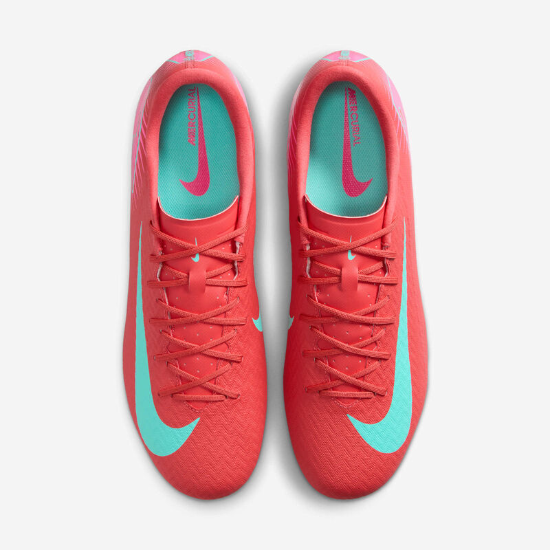 Nike Mercurial Vapor 16 Academy, Brasa Resplandor/Verde Aurora, hi-res