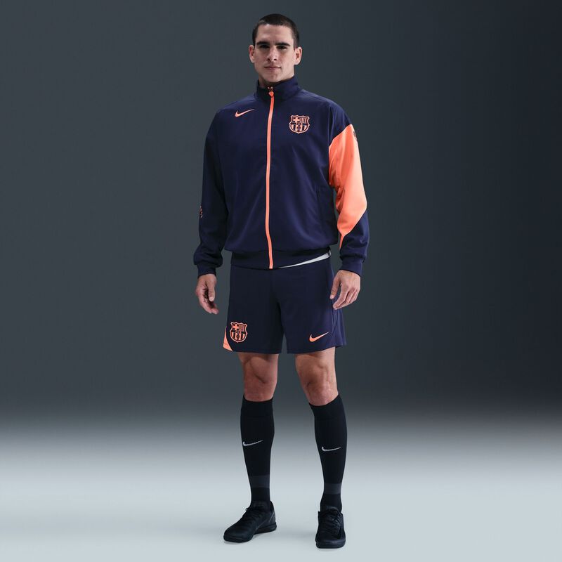 FC Barcelona Strike, Azul marino medianoche/Mango brillante/Mango brillante, hi-res