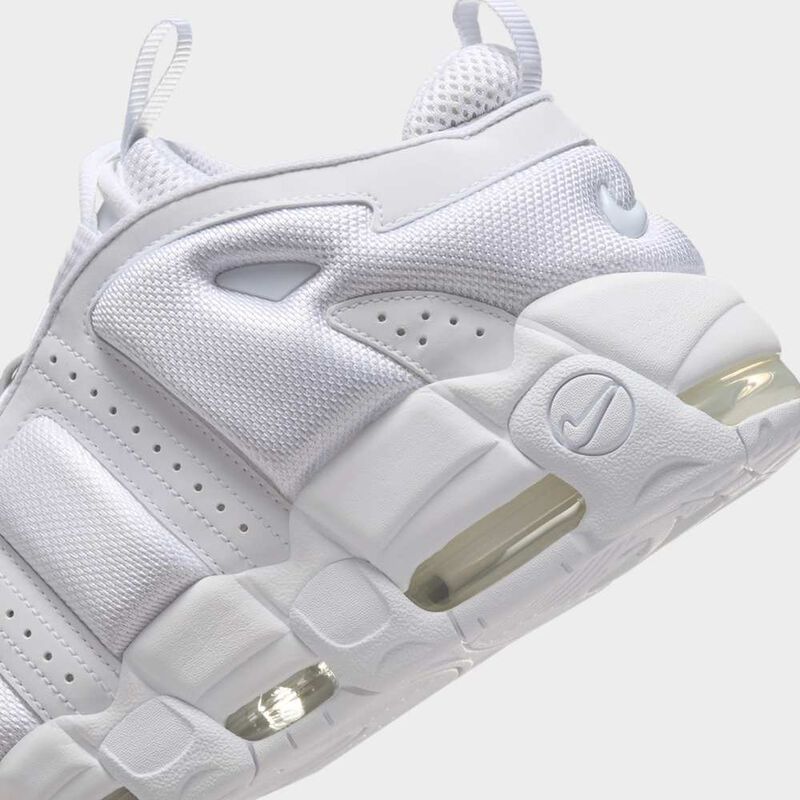 Zapatilla Nike Air More Uptempo Low, Blanco, hi-res