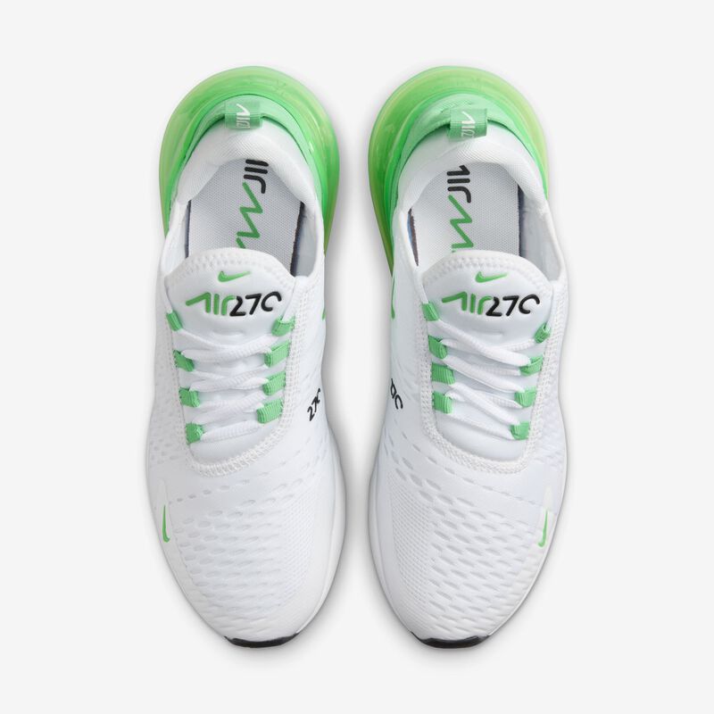 Nike Air Max 270, Blanco/Verde Shock-Blanco-Negro, hi-res