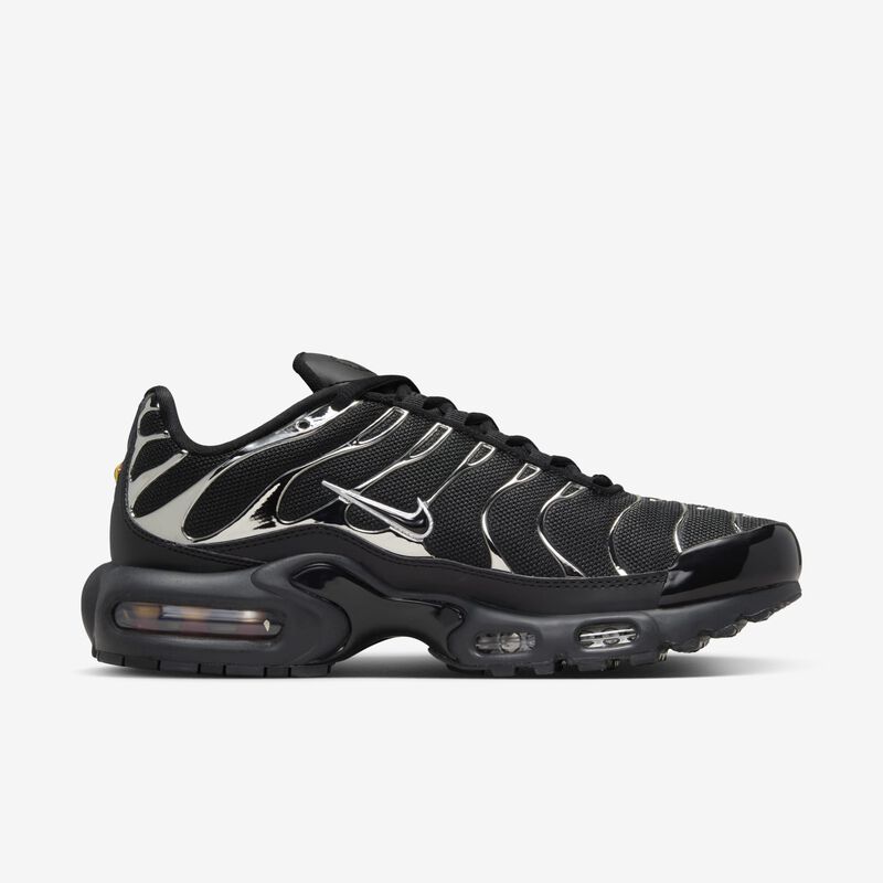Nike Air Max Plus SE, Negro/Plata Metalizado/Laser Crimson/Negro Claro, hi-res